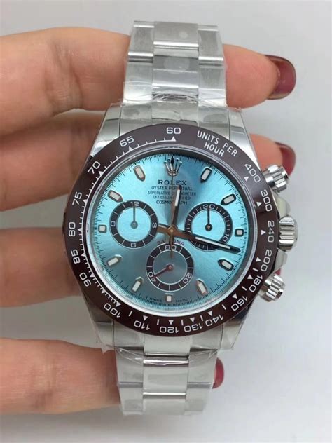 rolex daytona ice blue replica leather nand|rolex daytona for sale.